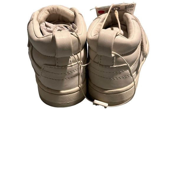 (SOLD)Zara Boys Kids Classic Sneaker High Top White Tops Athletic Shoes8 Baby - Picture 7 of 7